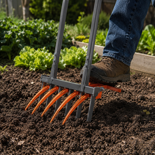 Heavy Duty Broadfork Benefits: Loosen Garden Soil Without a Powered Tiller