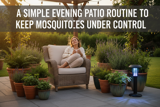 A Simple Evening Patio Routine to Keep Mosquitoes Under Control