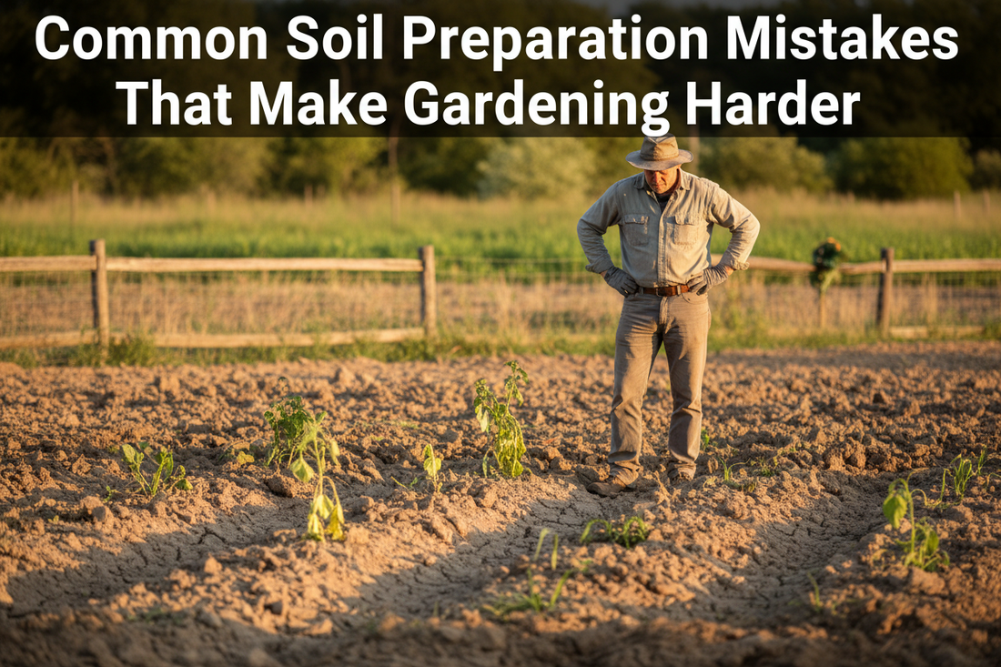 Common Soil Preparation Mistakes That Make Gardening Harder