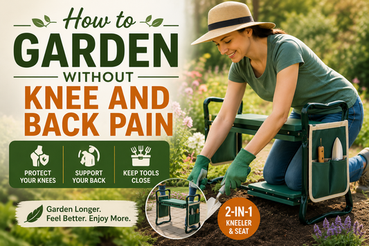 How to Garden Without Knee and Back Pain