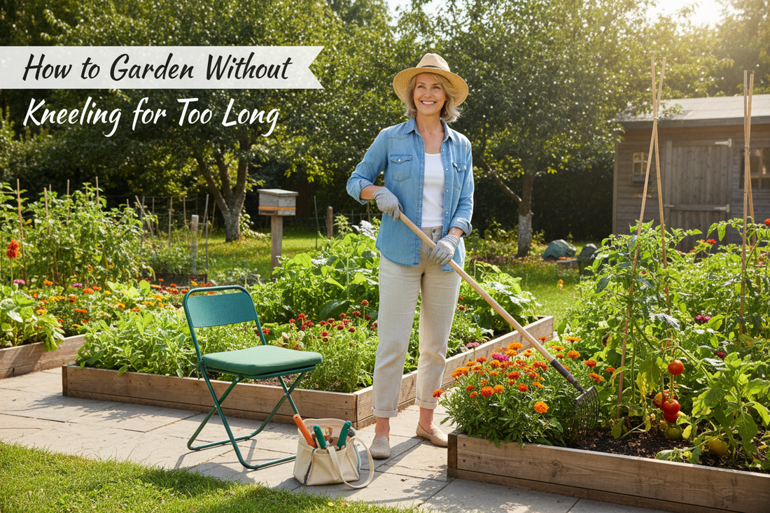 How to Garden Without Kneeling for Too Long
