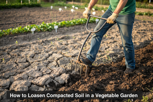 How to Loosen Compacted Soil in a Vegetable Garden