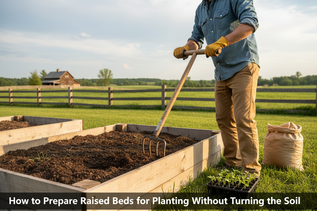 How to Prepare Raised Beds for Planting Without Turning the Soil