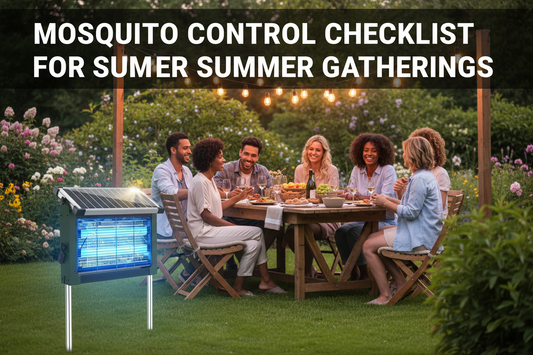 Outdoor Mosquito Control Checklist for Summer Backyard Gatherings