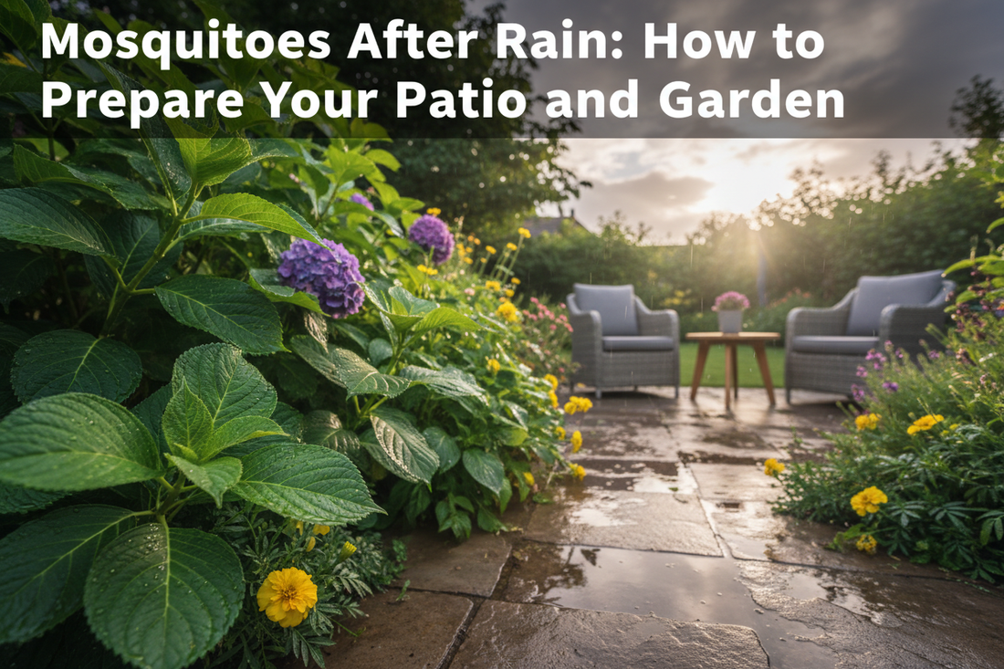 Mosquitoes After Rain: How to Prepare Your Patio and Garden