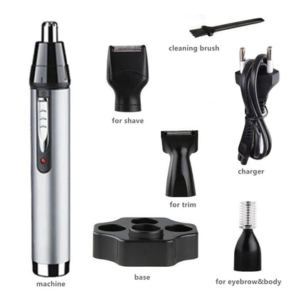Rechargeable Nose & Ear Hair Trimmer for Men Women