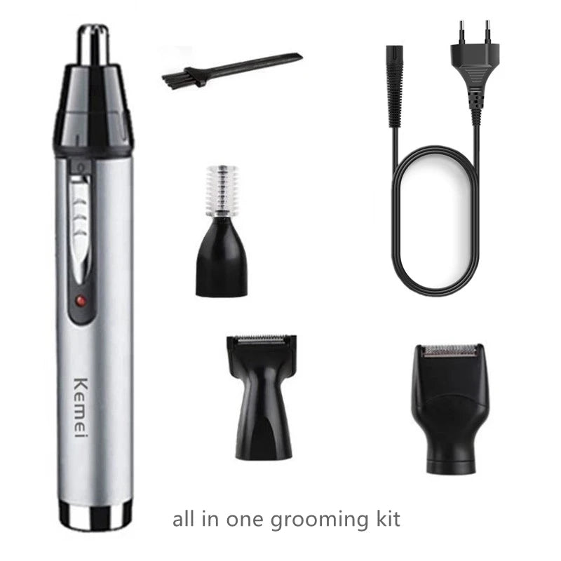 Rechargeable Nose & Ear Hair Trimmer for Men Women