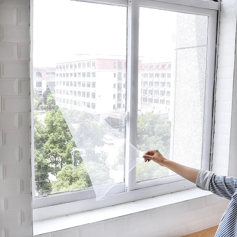 DIY Self-Adhesive Mosquito Net for Windows & Doors