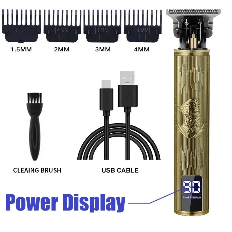 T9 USB Rechargeable Hair Clipper & Beard Trimmer