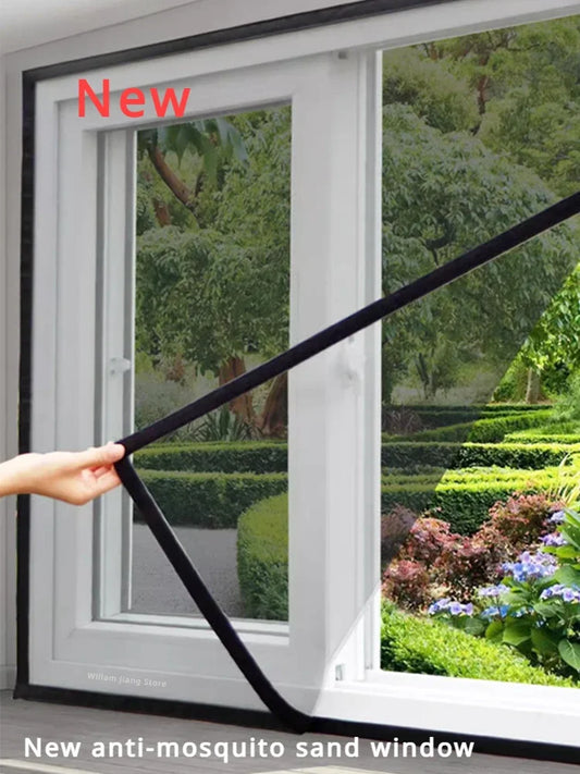 DIY Self-Adhesive Mosquito Net for Windows & Doors